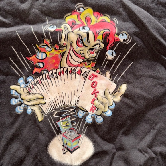 Lucky Brand “Classic Fit” Jack In the Box Horror Tee: Men’s Large: The Joker - Picture 2 of 3